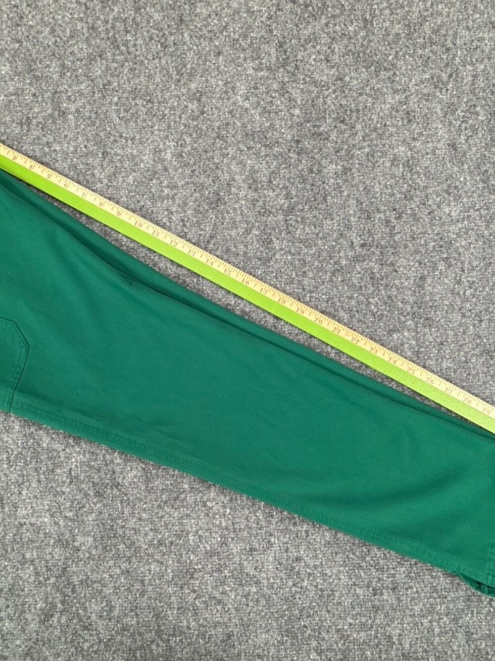 FIGS Womens Scrub Pants Small Tall PO#1551 Green Technical Slim Fit TW2000T - Picture 6 of 6